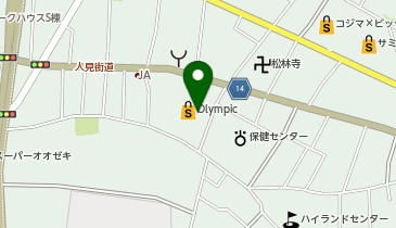 [EV](株)Olympic オリンピック高井戸店 (屋上P)の地図画像