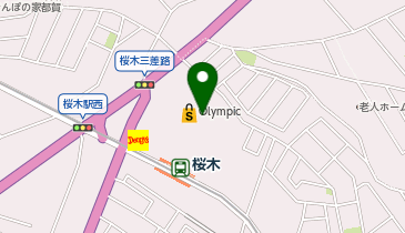 [EV](株)Olympic オリンピック千葉桜木店の地図画像