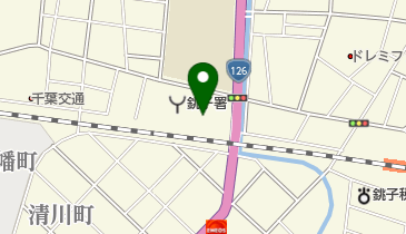 [EV]千葉トヨペット(株) 銚子店の地図画像