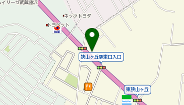 [EV]ファーストオート(株) フィアット/アバルト所沢の地図画像