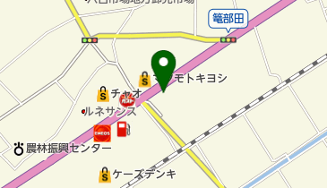 [EV]千葉トヨペット(株) 八日市場店の地図画像