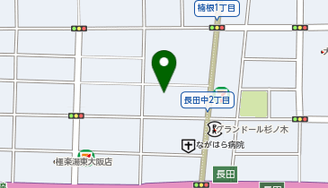 [EV]上新電機(株) ジョーシン東大阪長田店の地図画像