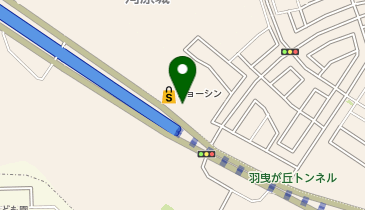 [EV]上新電機(株) ジョーシン羽曳が丘店 (屋上P)の地図画像