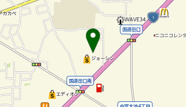 [EV]上新電機(株) ジョーシン枚方店 (屋上P)の地図画像