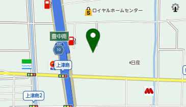 [EV]上新電機(株) ジョーシン豊中インター店の地図画像