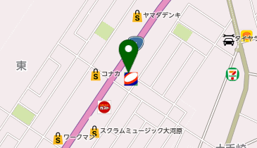 [EV]湊商事(株) コスモ石油 セルフステーション大河原の地図画像