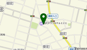 [EV]能代ホテルタウンミナミの地図画像