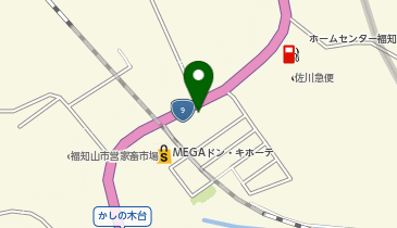 [EV]UDリテール(株) MEGAドン・キホーテ 福知山店 (第2P)の地図画像