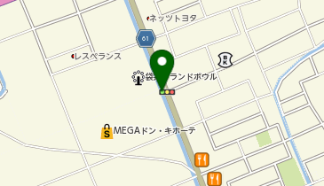 [EV]UDリテール(株) MEGAドン・キホーテ 袋井店の地図画像