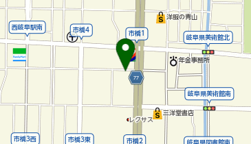 [EV](株)ピーシーエヌ ポルシェセンター岐阜の地図画像
