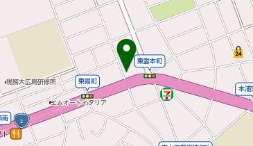 [EV]広島トヨタ自動車(株) レクサス広島東の地図画像