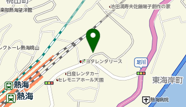 [EV]熱海ガス(株) 本社 駐車場の地図画像