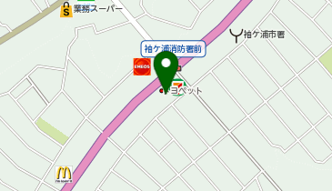 [EV]千葉トヨペット(株) 袖ヶ浦店の地図画像