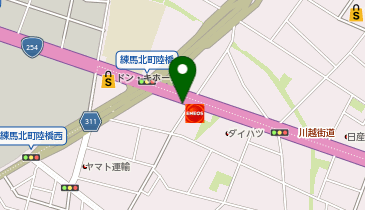 [EV](株)HT Motor Cars ポルシェセンター練馬の地図画像