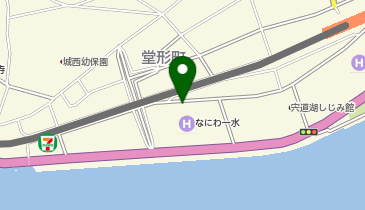 [EV](有)なにわ旅館 なにわ一水の地図画像