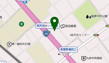 [EV]福岡トヨタ自動車(株) レクサスCPO福岡中央の地図画像