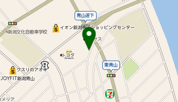 [EV]新潟トヨタ自動車(株) レクサス新潟の地図画像