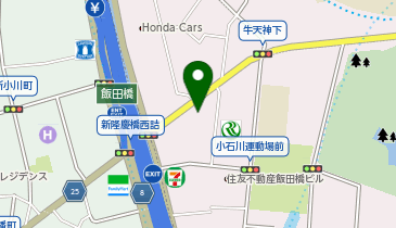 [EV]ポルシェジャパン(株) 飯田橋ファーストタワー (地下P)の地図画像