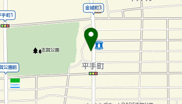 [EV](株)日本駐車場サービス ラッキーパーキング金城町2丁目の地図画像