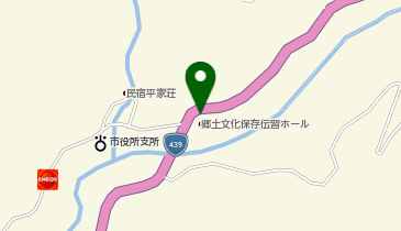 [EV]東祖谷歴史民俗資料館の地図画像