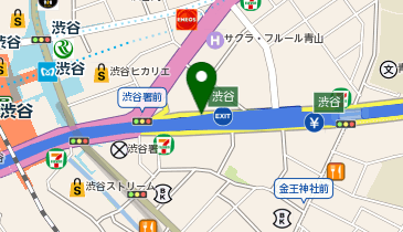 [EV](公財)東京都道路整備保全公社 渋谷東駐車場の地図画像