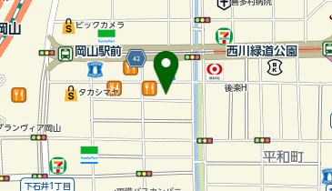 [EV]コア本町駐車場の地図画像