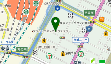 [EV]テスラモーターズジャパン 東京ミッドタウン八重洲 (八重洲SC)の地図画像