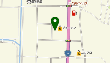 [EV]上新電機(株) ジョーシン城陽インター店の地図画像