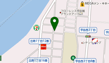 [EV]大和ハウスパーキング(株) Dパーキング広島市出島1丁目第1の地図画像