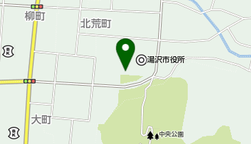 [EV]湯沢市 市役所本庁舎の地図画像
