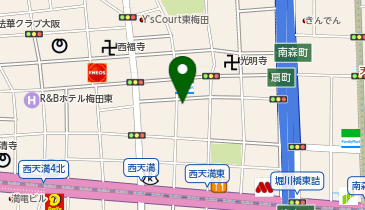 [EV]東洋カーマックス 西天満第2の地図画像