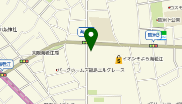 [EV]大阪トヨペット(株) レクサス大阪福島の地図画像