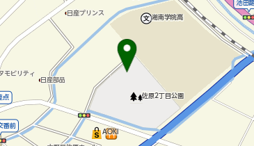 [EV](財)シティサポートよこすか 横須賀リーフスタジアム (佐原2丁目公園P)の地図画像
