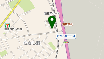 [EV]東京都 都営瑞穂アパートの地図画像