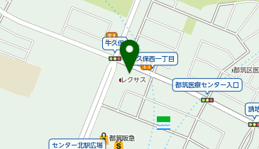 [EV]ウエインズトヨタ神奈川(株) レクサスセンター北の地図画像