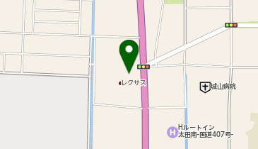 [EV]群馬トヨタ自動車(株) レクサス太田の地図画像