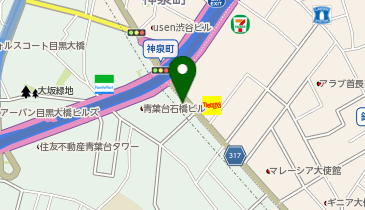 [EV]トヨタモビリティ東京(株) レクサス渋谷の地図画像