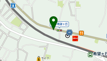 [EV]ウエインズトヨタ神奈川(株) 希望ヶ丘店 (横浜トヨペット)の地図画像