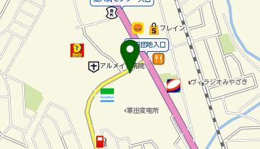 [EV]大分トヨタ自動車(株) レクサス大分の地図画像