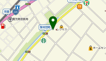 [EV]鹿児島トヨペット(株) レクサス鹿児島東開の地図画像