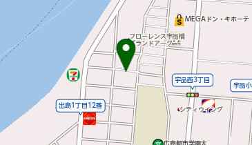 [EV]テクノ興産(株) グリーンパーク出島第1の地図画像