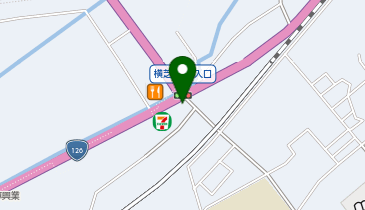 [EV]セブンイレブン横芝光インター店の地図画像