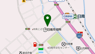 [EV]日南市役所の地図画像