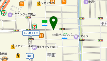 [EV]テスラモーターズジャパン 中外パーキング (岡山SC)の地図画像