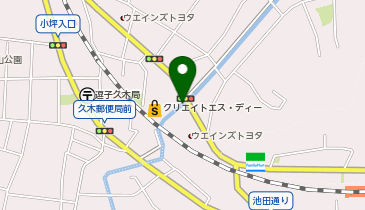 [EV]ウエインズトヨタ神奈川(株) 逗子マリン店 (横浜トヨペット)の地図画像