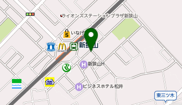 [EV]大和ハウスパーキング(株) Dパーキング新狭山ホテルAの地図画像