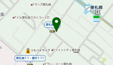 [EV]大和ハウスパーキング(株) Dパーキング東札幌2条2丁目第1の地図画像