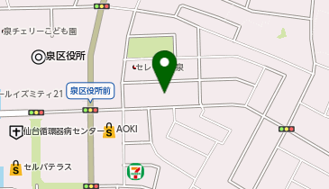 [EV]大和ハウスパーキング(株) Dパーキング泉区泉中央3丁目第1の地図画像