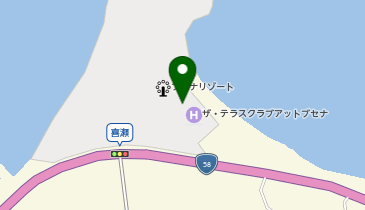 [EV]ザ・テラスホテルズ(株) ザ・テラスクラブアットブセナの地図画像