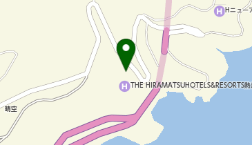 [EV](株)ひらまつ ザ・ひらまつ ホテルズ&リゾーツ熱海の地図画像